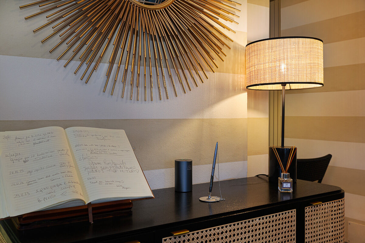 La hall dell'Hotel Ancora