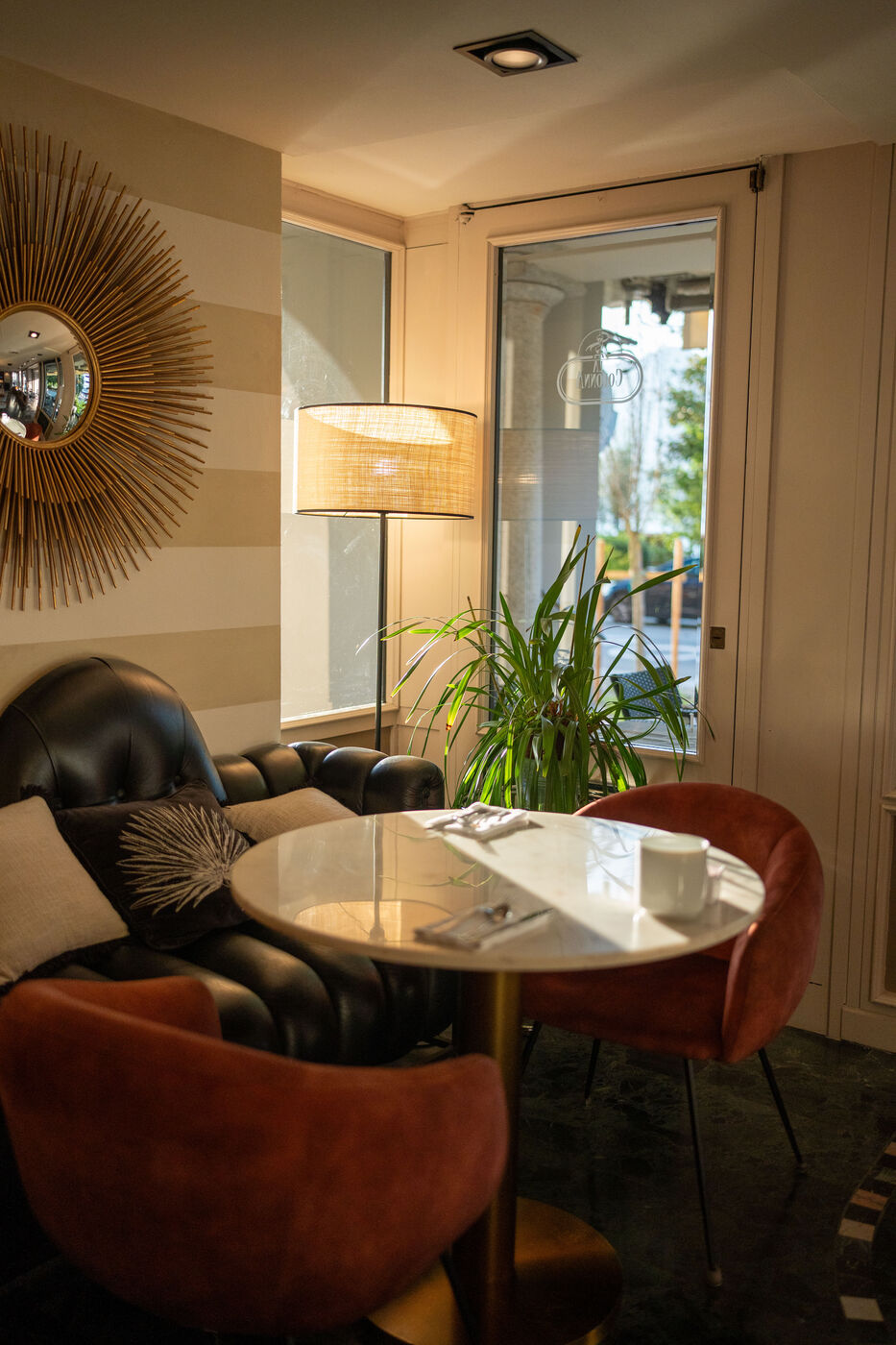 La hall dell'Hotel Ancora