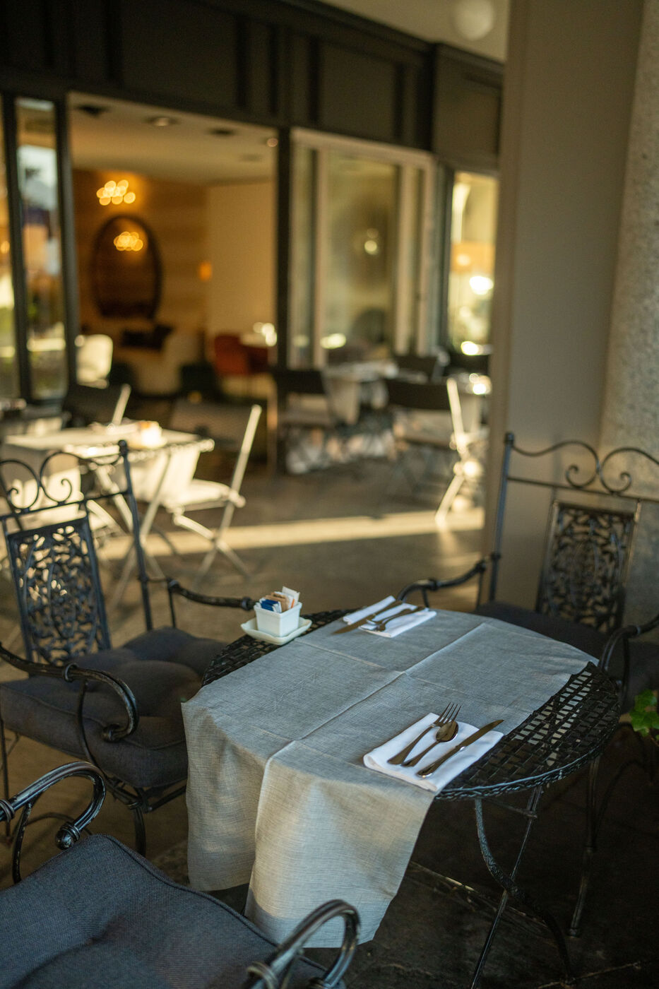 La hall dell'Hotel Ancora