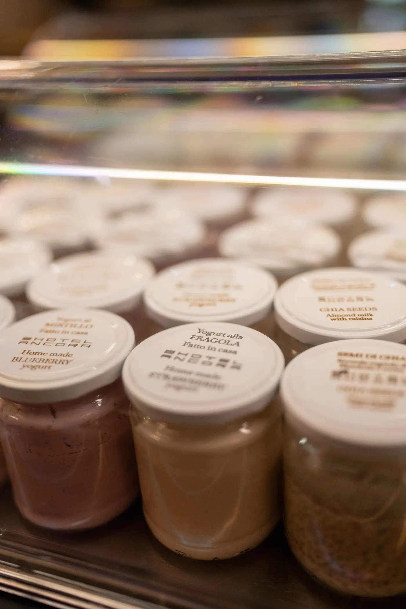Yogurt preparato in vasetto