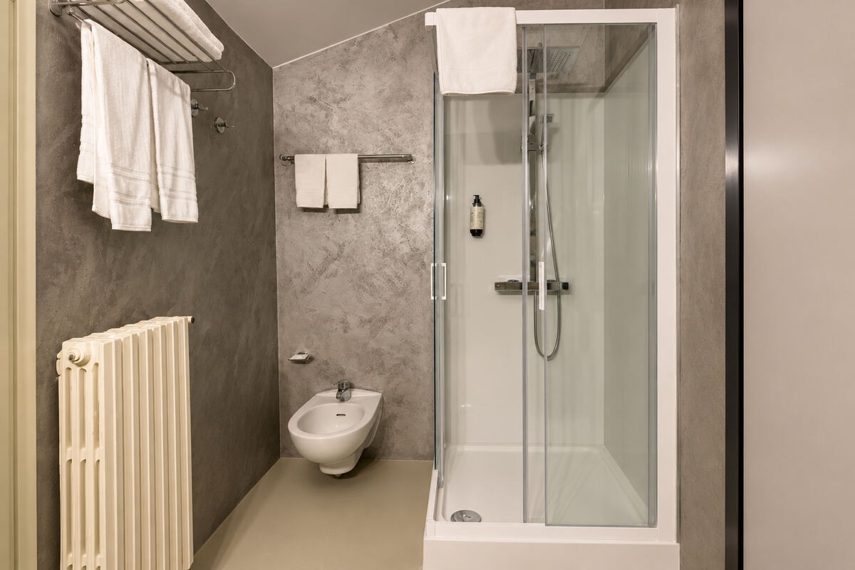 Appartamento 105, il bagno